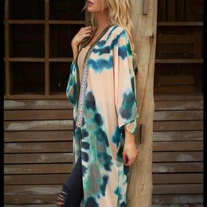 Gorgeous Multi Colored Kimono